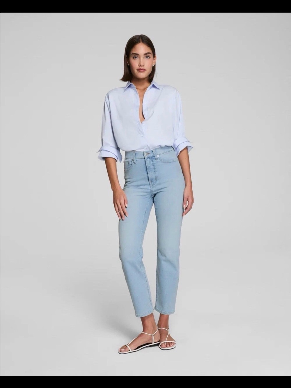 SPANX High-Rise Light Wash Women’s Jeans